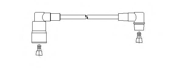 674/25 BREMI Провод зажигания 674/25 BREMI