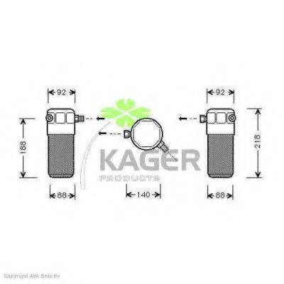 Осушитель, кондиционер 94-5017 KAGER