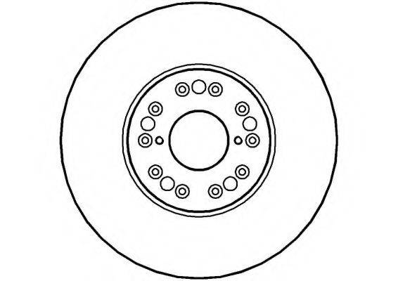 Тормозной диск NBD563 NATIONAL
