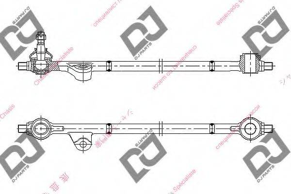 Продольная рулевая тяга DC1016 DJ PARTS