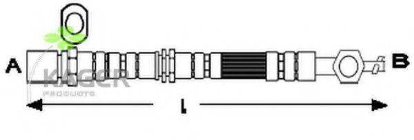 Тормозной шланг 38-0684 KAGER