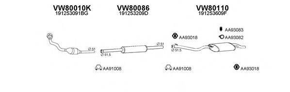 Глушитель 800482 VENEPORTE