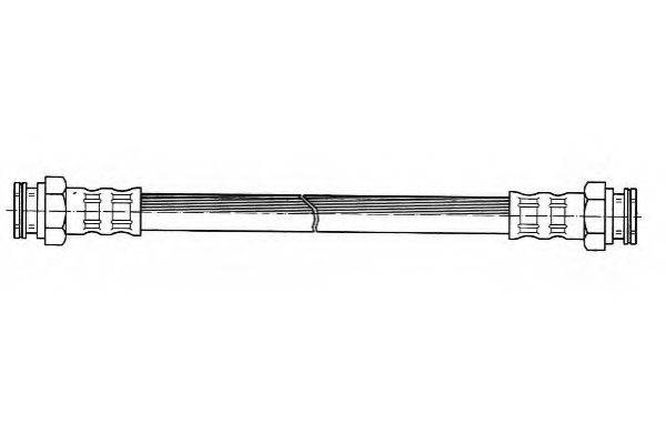 Тормозной шланг FHY2200 FERODO