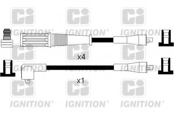 Комплект проводов зажигания XC837 QUINTON HAZELL