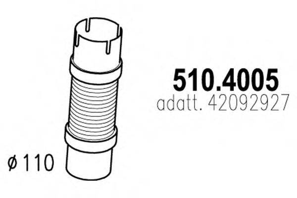 Трубка 510.4005 ASSO