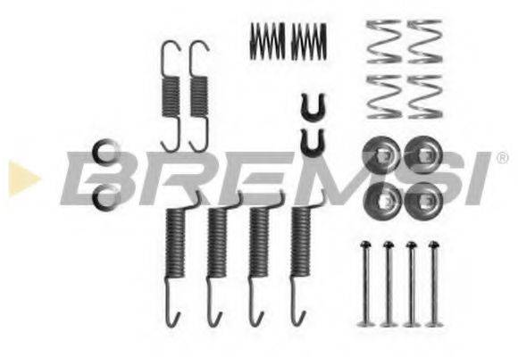 Комплектующие, тормозная колодка SK0016 BREMSI