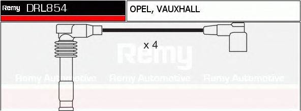 DRL854 REMY Комплект проводов зажигания DRL854 REMY
