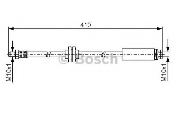 Тормозной шланг T 49 046 BREMBO