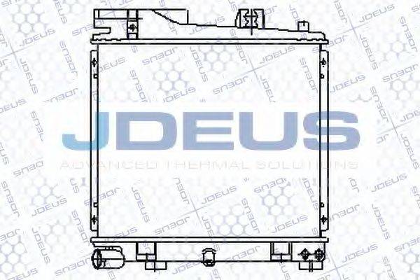 Радиатор, охлаждение двигателя RA0050320 JDEUS