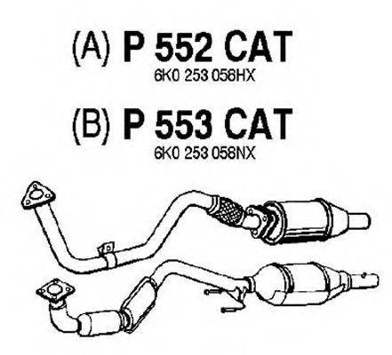 Катализатор P552CAT FENNO