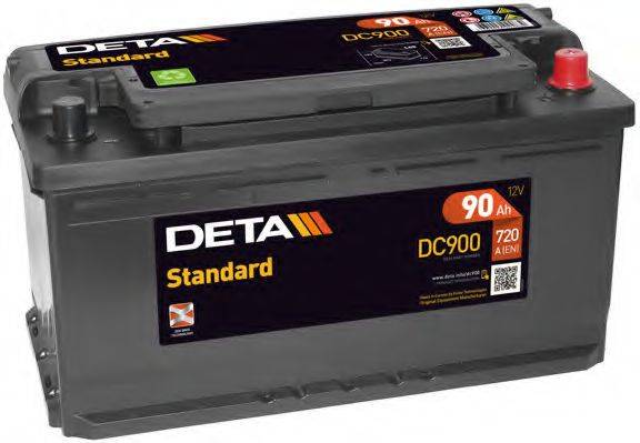 Стартерная аккумуляторная батарея DC900 DETA