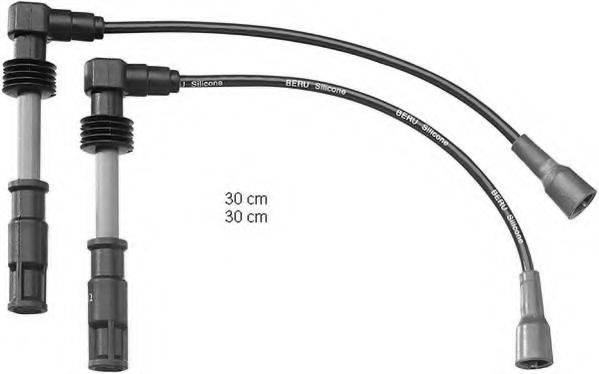 Комплект проводов зажигания ZEF1367 BERU