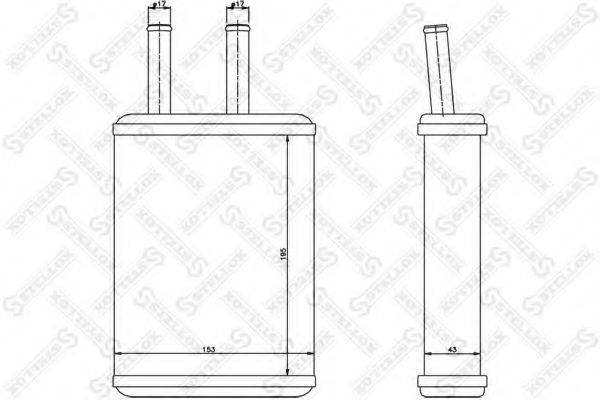 Теплообменник 10-35245-SX STELLOX