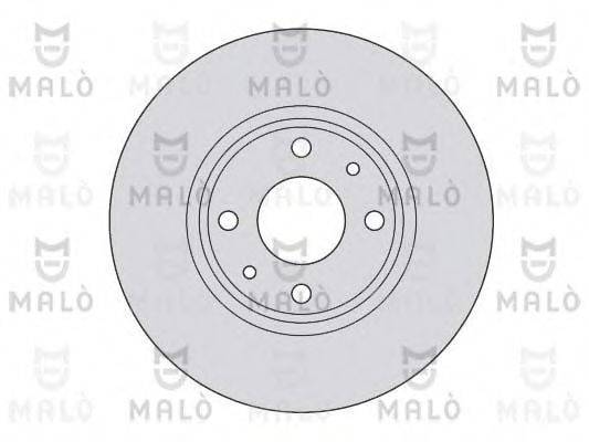 Тормозной диск 1110167 MALO