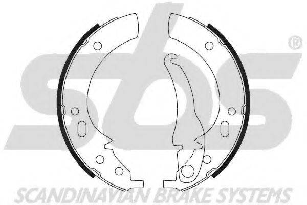 Комплект тормозных колодок 18492715287 SBS