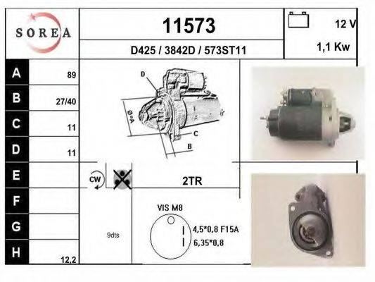 Стартер 11573 EAI