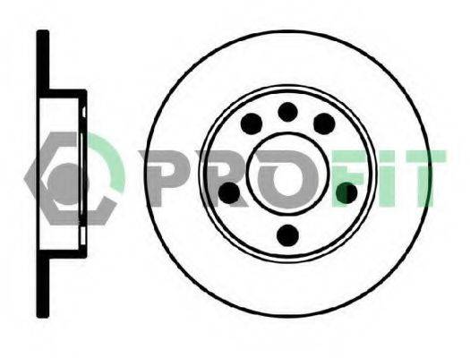 Тормозной диск 5010-0929 PROFIT