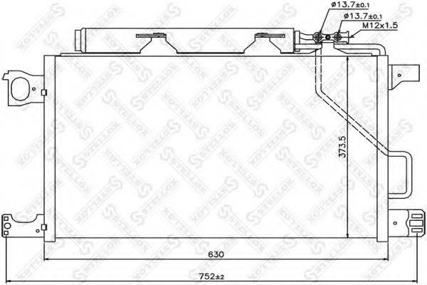 Конденсатор 10-45125-SX STELLOX