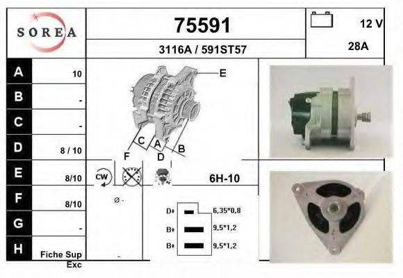 Генератор 75591 EAI