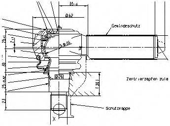 Шарнир 23109 01 LEMFORDER