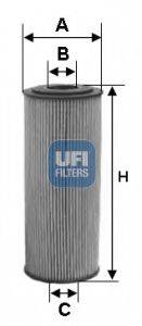 25.154.00 UFI Фильтр масляный 25.154.00 UFI