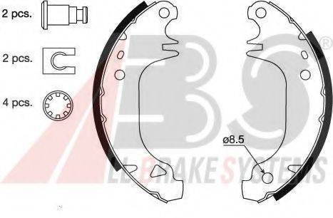 Комлект тормозных накладок 8302 A.B.S.