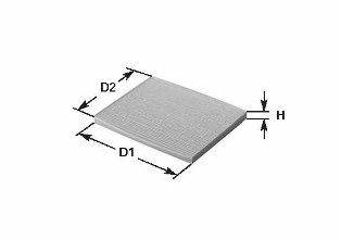 Фильтр салонный NC2167CA CLEAN FILTERS