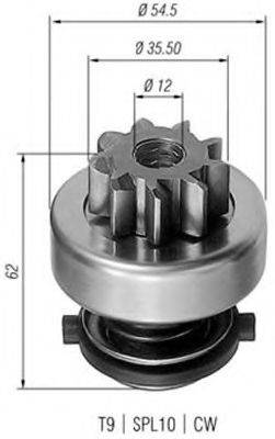 Рисунок 940113020282 MAGNETI MARELLI
