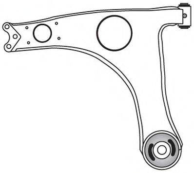Рычаг независимой подвески колеса, подвеска колеса 2010 FRAP