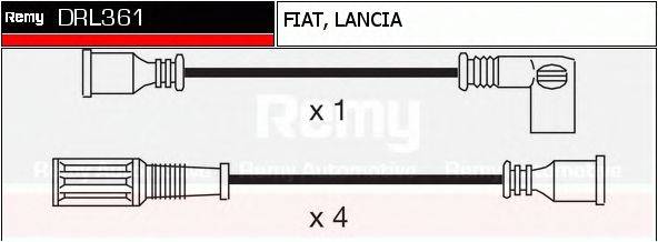 DRL361 REMY Комплект проводов зажигания DRL361 REMY