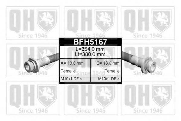 Тормозной шланг BFH5167 QUINTON HAZELL