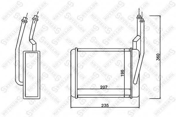 Теплообменник 10-35167-SX STELLOX