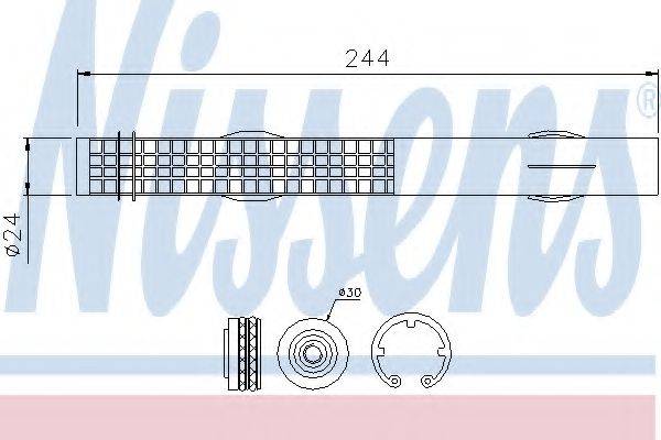 Осушитель, кондиционер 95457 NISSENS