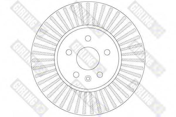 Тормозной диск 6066291 GIRLING
