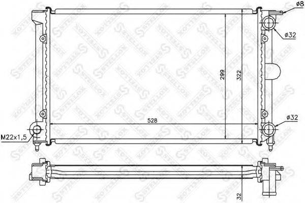 Теплообменник 10-26409-SX STELLOX