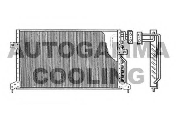 Конденсатор, кондиционер 104978 AUTOGAMMA