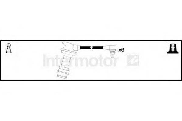 Комплект проводов зажигания 73617 STANDARD