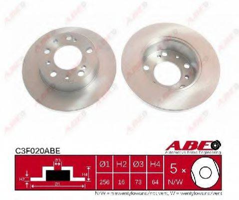 Тормозной диск C3F020ABE ABE