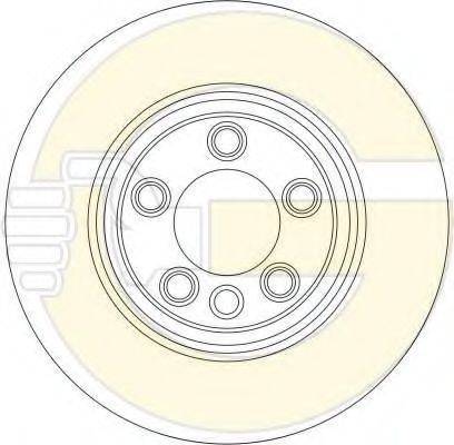 Тормозной диск 6043055 GIRLING
