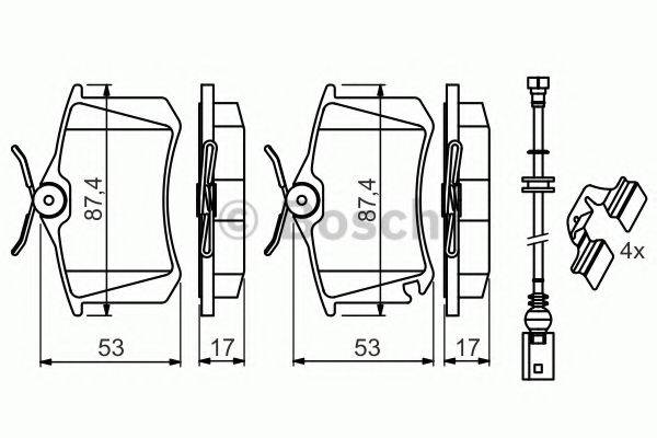 Рисунок 0 986 494 598 BOSCH
