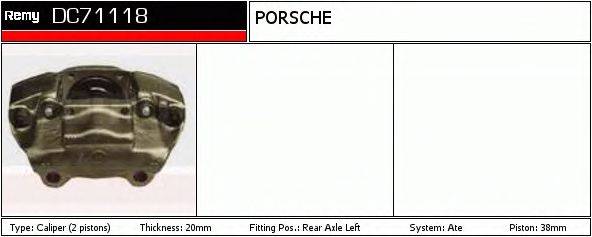 Тормозной суппорт DC71118 REMY