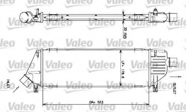 Интеркулер 817640 VALEO