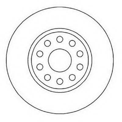 Тормозной диск 561987JC JURID