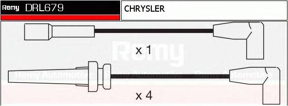 DRL679 REMY Комплект проводов зажигания DRL679 REMY