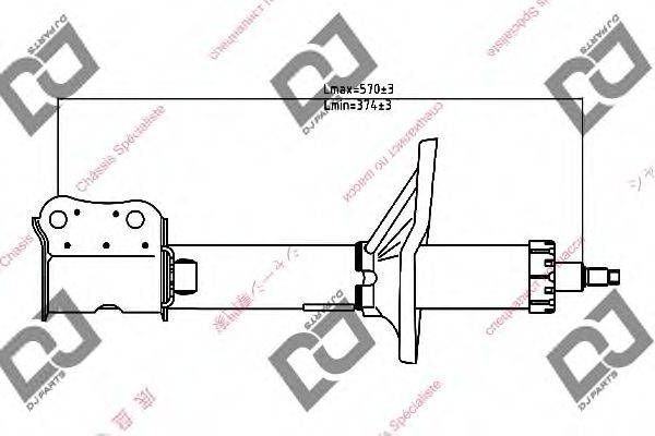 Амортизатор DS1361GS DJ PARTS