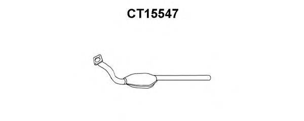 Предглушитель выхлопных газов CT15547 VENEPORTE