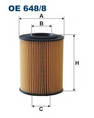 Фильтр масляный OE648/8 FILTRON