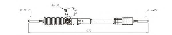 Рулевой механизм RE4034 GENERAL RICAMBI