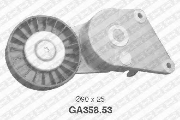 Натяжной ролик, поликлиновой  ремень GA358.53 SNR