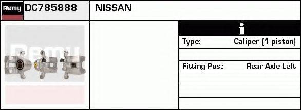 Тормозной суппорт DC785888 REMY